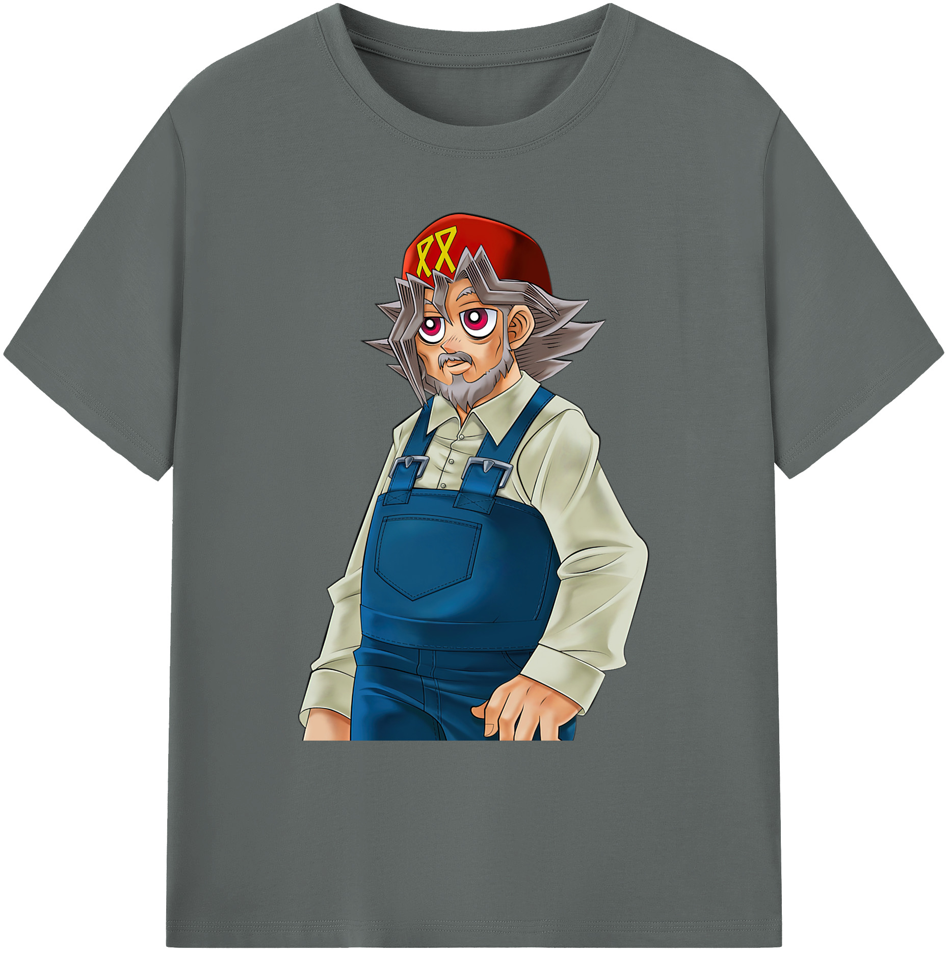（画像用） 遊☆戯☆王 Yu-Gi-Oh! 綿100％ メンズ半袖Tシャツ｜肌触りやわらか＆通気性